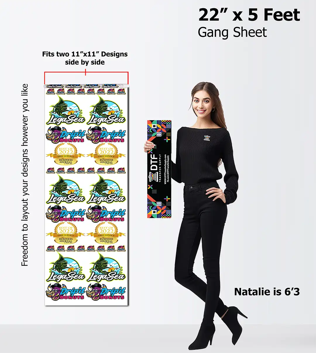DTF Gang Sheet Builder